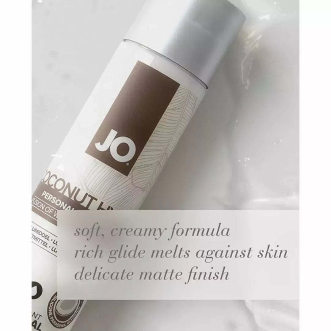 System JO Coconut Hybrid Lubricant 60ml – maitinamoji kokosų aliejaus formulė