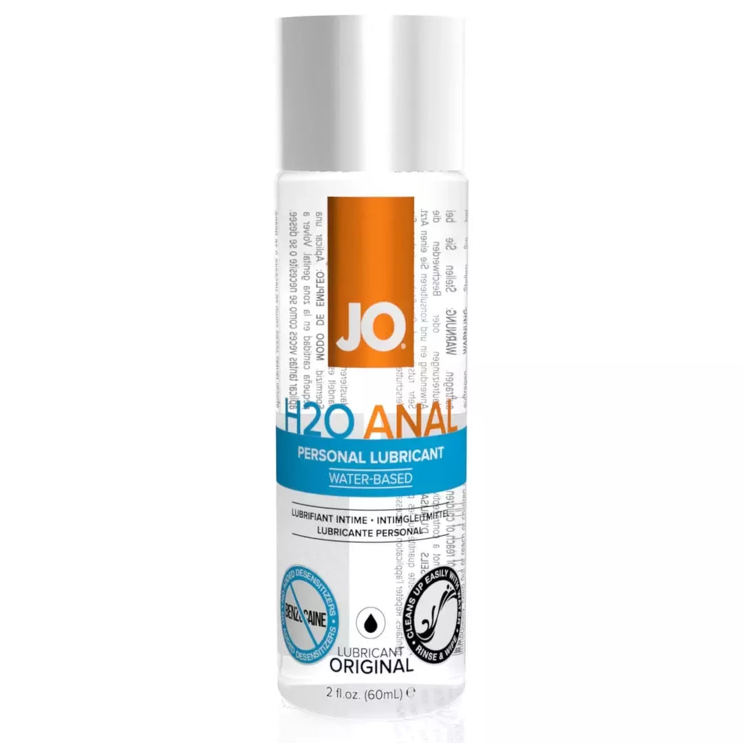 System JO H2O Anal Original 60ml vandens pagrindu pagamintas lubrikantas – tiršta formulė