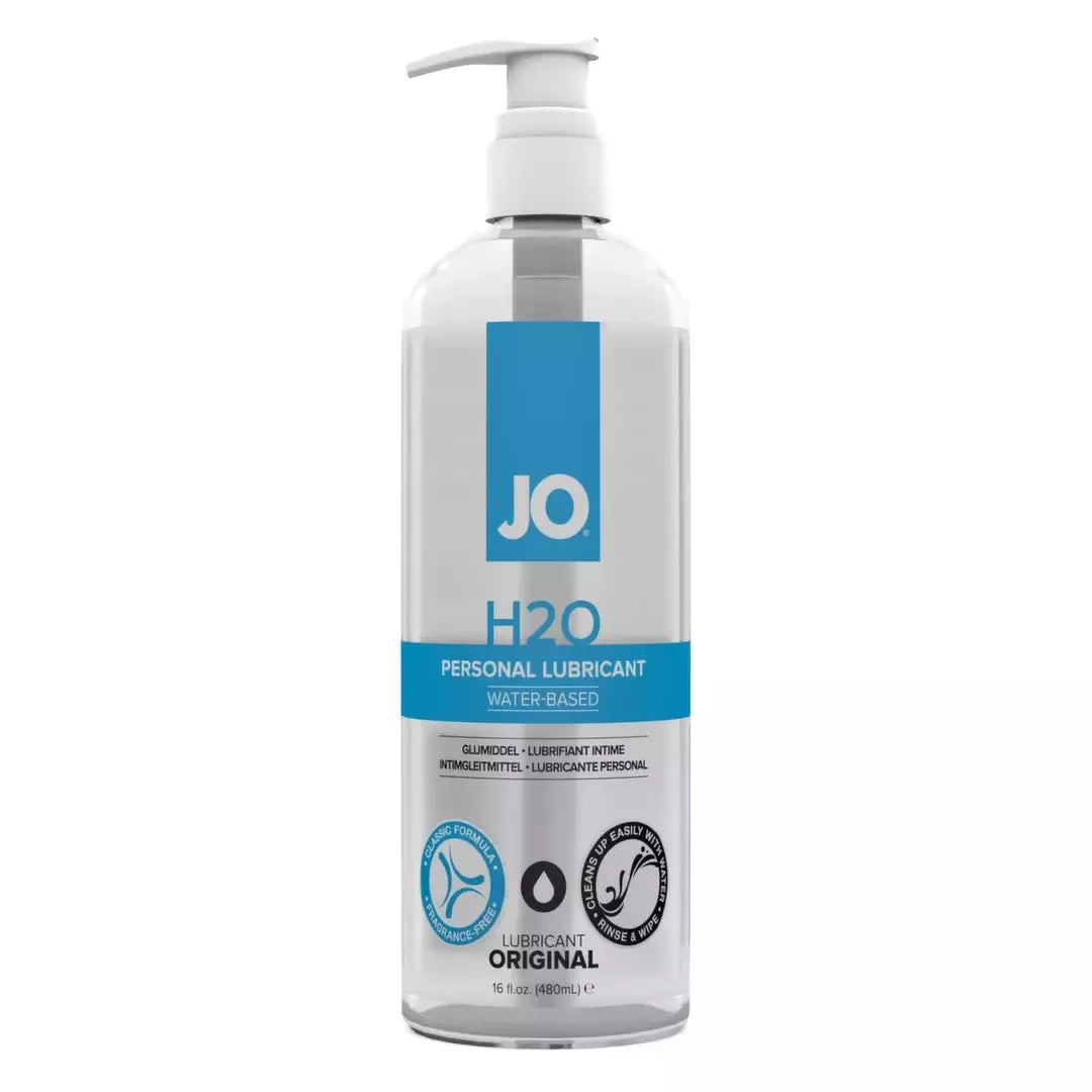 System JO H2O vandens pagrindo lubrikantas, 480 ml, bekvapė formulė