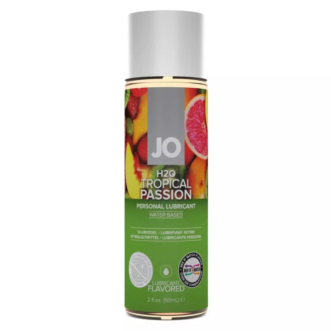 System JO H2O vandens pagrindo lubrikantas Tropical Passion 60ml, veganiškas