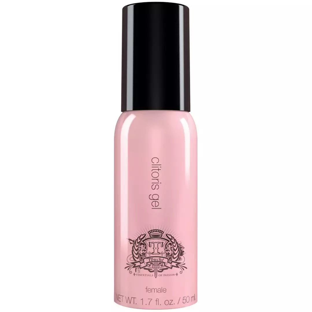 Touché by Shots Touche Clitoral Care Gel 50 ml – vėsinanti ir šildanti formulė, rožinis buteliukas