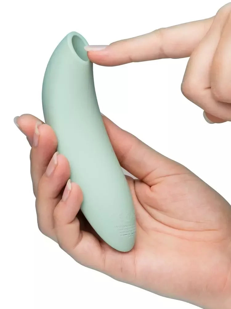 We-Vibe Melt 2 Sage intymus oro impulsų prietaisas, 12 intensyvumo lygių, atsparus vandeniui