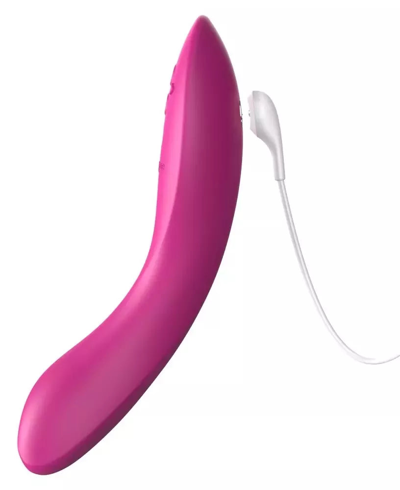We-Vibe Rave 2 Fuchsia išmanusis dviejų variklių lankstus silikoninis įrenginys