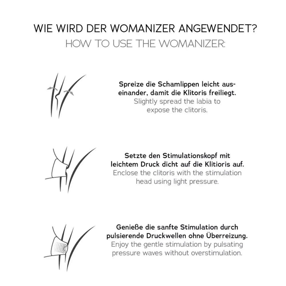 Womanizer Classic 2 Black slėgio bangų sistema, atspari vandeniui, 10 greičių