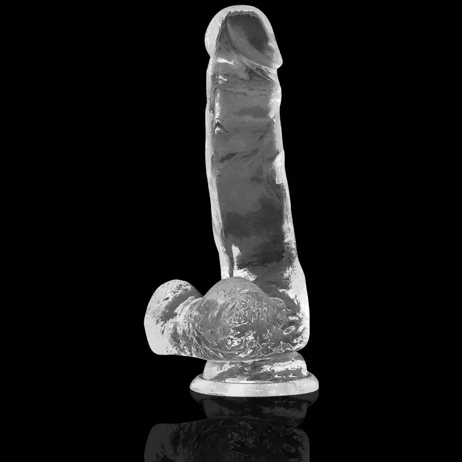 XRAY skaidrus intymus modelis 18,5 cm – lanksti, bekvapė želė medžiaga