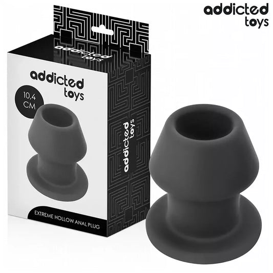 Addicted Toys Extreme Hollow Plug Silicone L 10.4 cm – didelis anatominis modelis