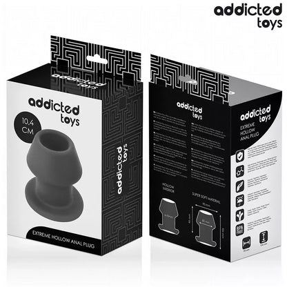 Addicted Toys Extreme Hollow Plug Silicone L 10.4 cm – didelis anatominis modelis