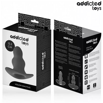 Addicted Toys Silicone Hollow Plug XXL 15,2 cm – Lanksti anatominė sistema