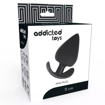 Addicted Toys silikoninis kūginis modelis 11 cm – Lankstus ergonomiškas kamštis