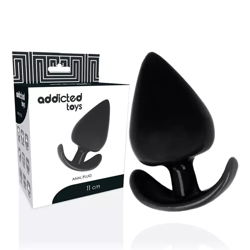 Addicted Toys silikoninis kūginis modelis 11 cm – Lankstus ergonomiškas kamštis