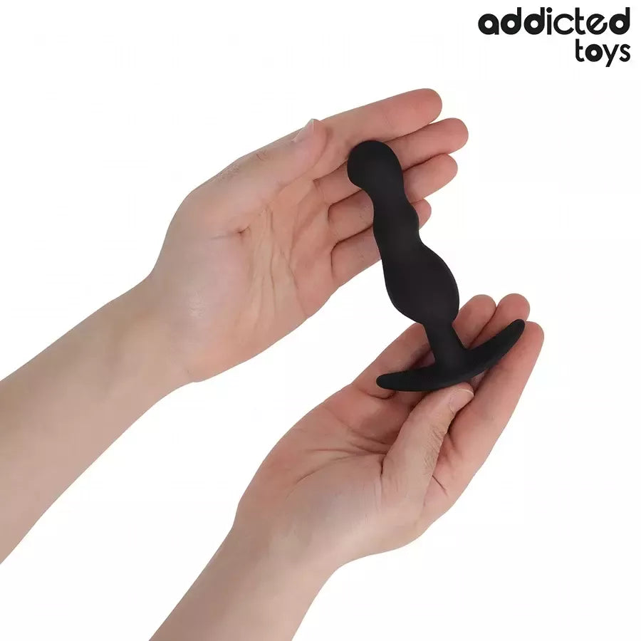 ADDICTED Toys silikoninių kištukų (plug) rinkinys, 1 modelis – 3 dydžiai, ergonomiškas dizainas