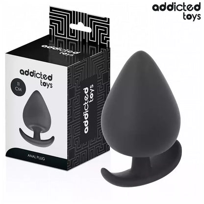 Addicted Toys XXL silikoninis analinis kamštis 11 cm – Ergonomiškas, medicininės klasės modelis