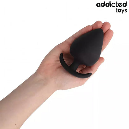 Addicted Toys XXL silikoninis analinis kamštis 11 cm – Ergonomiškas, medicininės klasės modelis