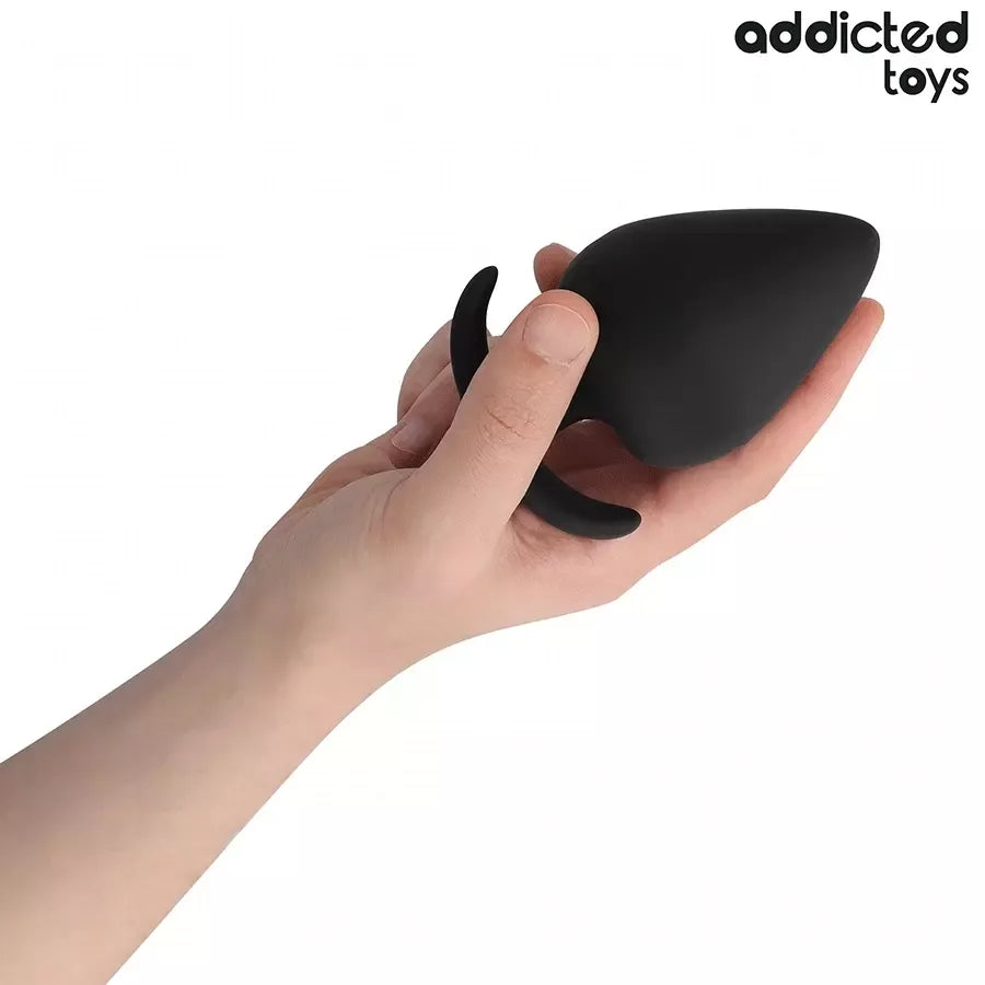 Addicted Toys XXL silikoninis analinis kamštis 11 cm – Ergonomiškas, medicininės klasės modelis