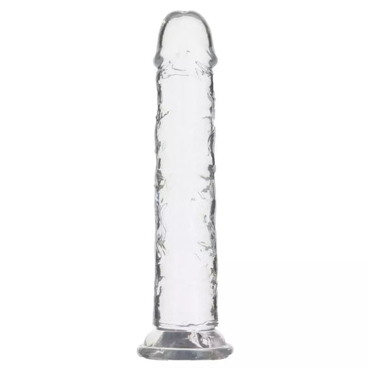 Addiction Crystal Addiction vertikalus modelis, 20 cm, skaidrus, su PowerBullet