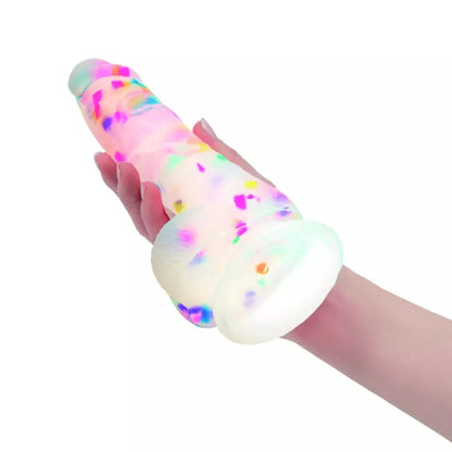 Addiction Party Marty 19 cm silikoninis modelis su vibravimo sistema