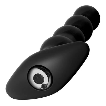 AFE Intimate Silicone analinė sistema, įkraunama, 17 cm, juoda