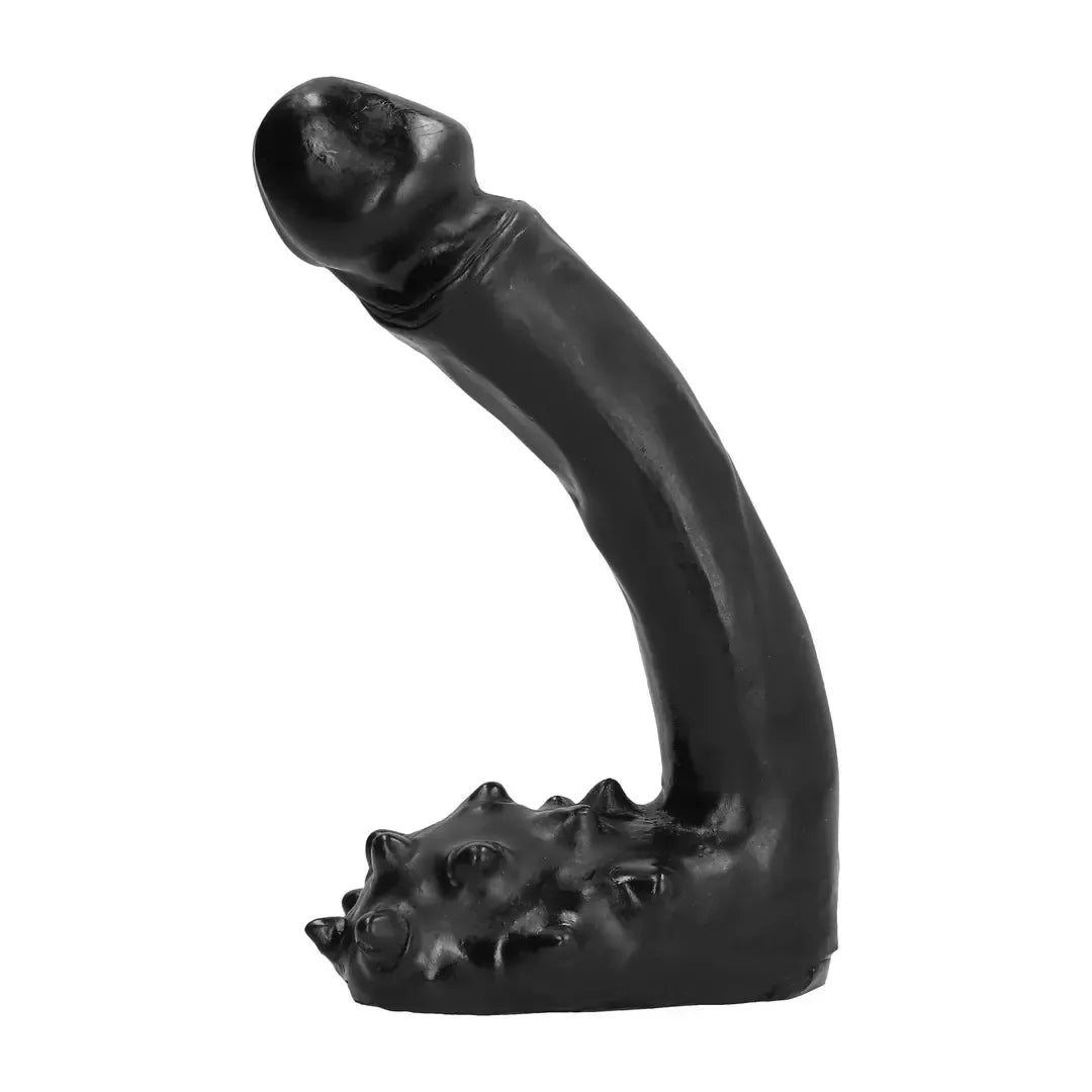 All Black 066 Intimate Stimulation Model – 19 cm, juodas, plono dizaino