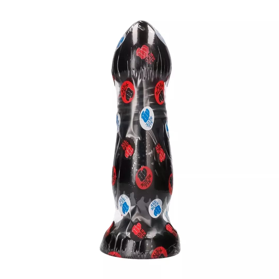 All Black Champagne-Shaped Intimate Plug 27,5 cm, juodas