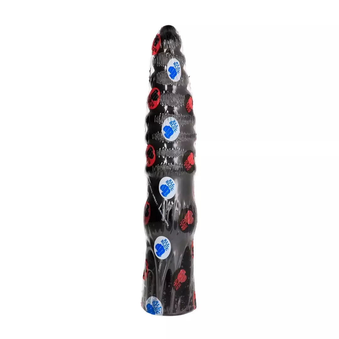 All Black Model 060 – Pailgas briaunotas intymus prietaisas 33 cm, juodas