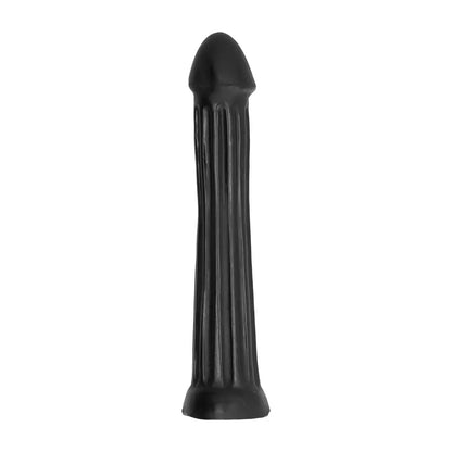 All Black Model 070 31cm anatominis intymus prietaisas – tekstūruotas juodas