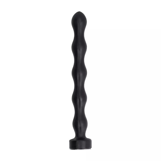 All Black Model 13 intymus vibromasažuoklis 32 cm, juodas, lankstus dizainas