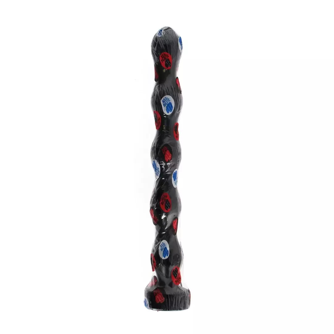 All Black Model 16 intymus masažuoklis - 41 cm, lankstaus paviršiaus dizainas