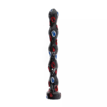 All Black Model 16 intymus masažuoklis - 41 cm, lankstaus paviršiaus dizainas