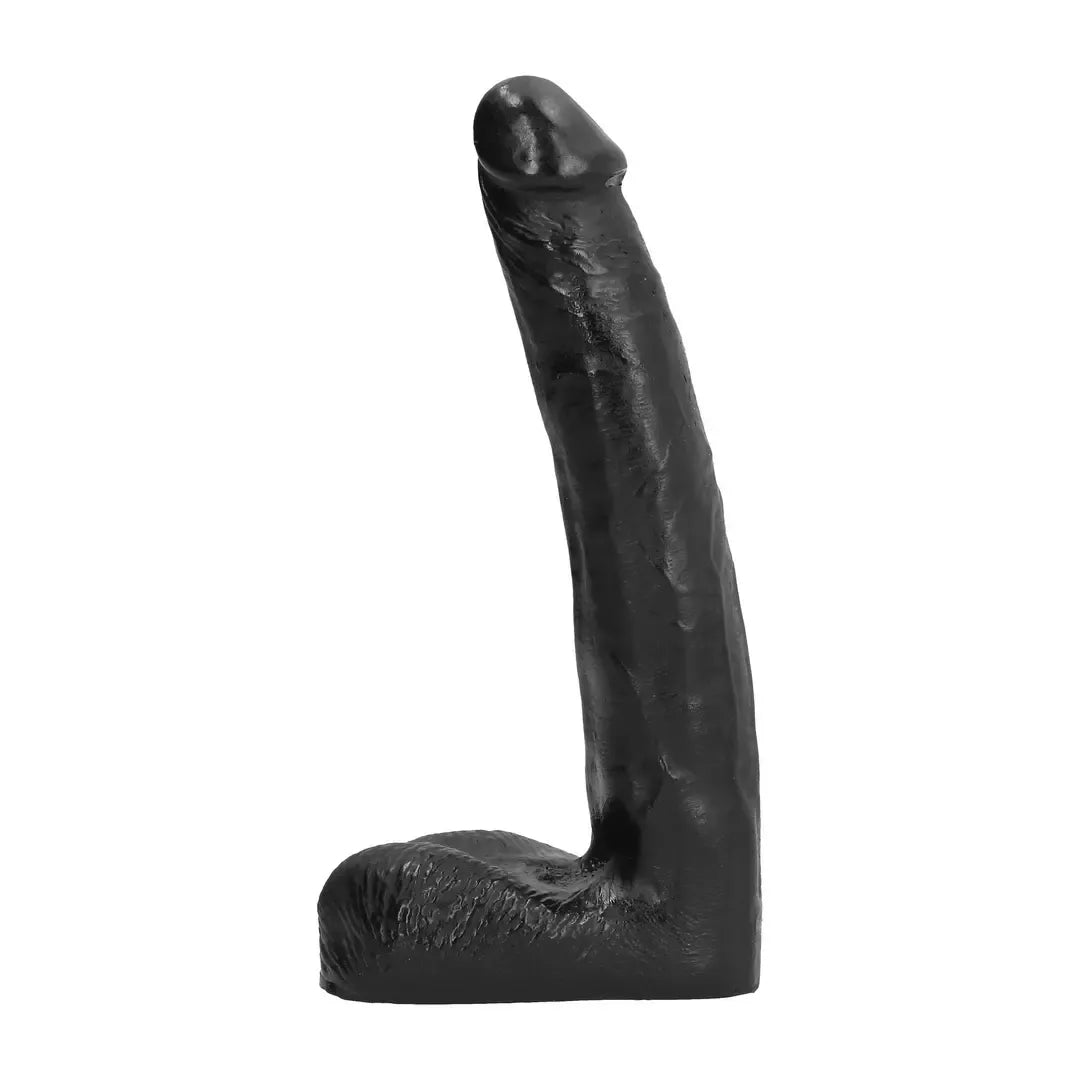 All Black Model 44 intymi silikoninė sistema, 21 cm, juoda