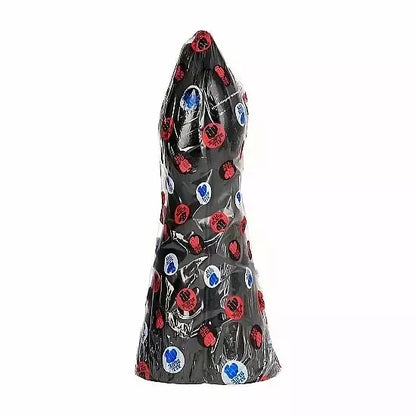 All Black modelio 208234 anatominė rankos formos PVC pagalbinė priemonė, 39 cm, juoda