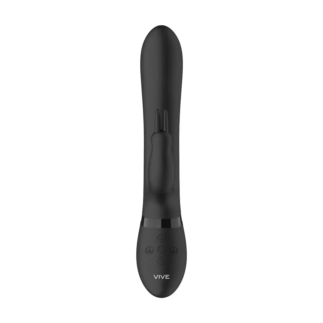 Amoris Stimulating Beads Black – 3 varikliukų silikoninė intymi sistema