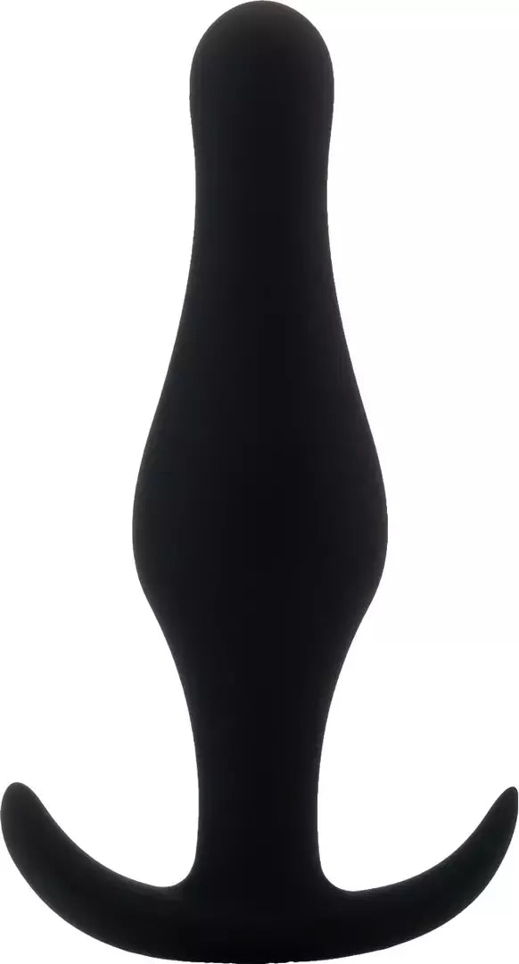 Analinis kamštis Sinner Gear Small su ergonomiška rankena, juodas, 4.6 colio