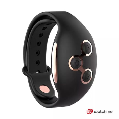 ANNE'S DESIRE Curve juodos ir auksinės spalvos išmanusis intymus prietaisas su WATCHME nuotoliniu valdymu