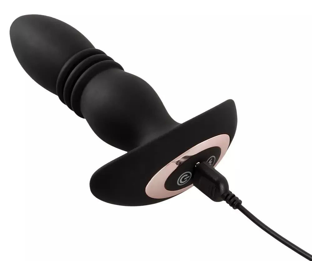 ANOS RC Thrusting Massager – Valdomas nuotoliniu būdu, juodas, 14,4–15,9 cm