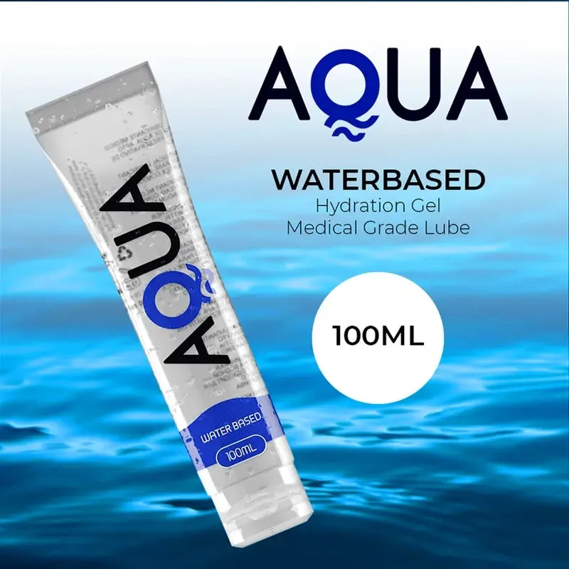 AQUA Quality vandens pagrindo lubrikantas 100 ml – odai draugiška, neutrali formulė