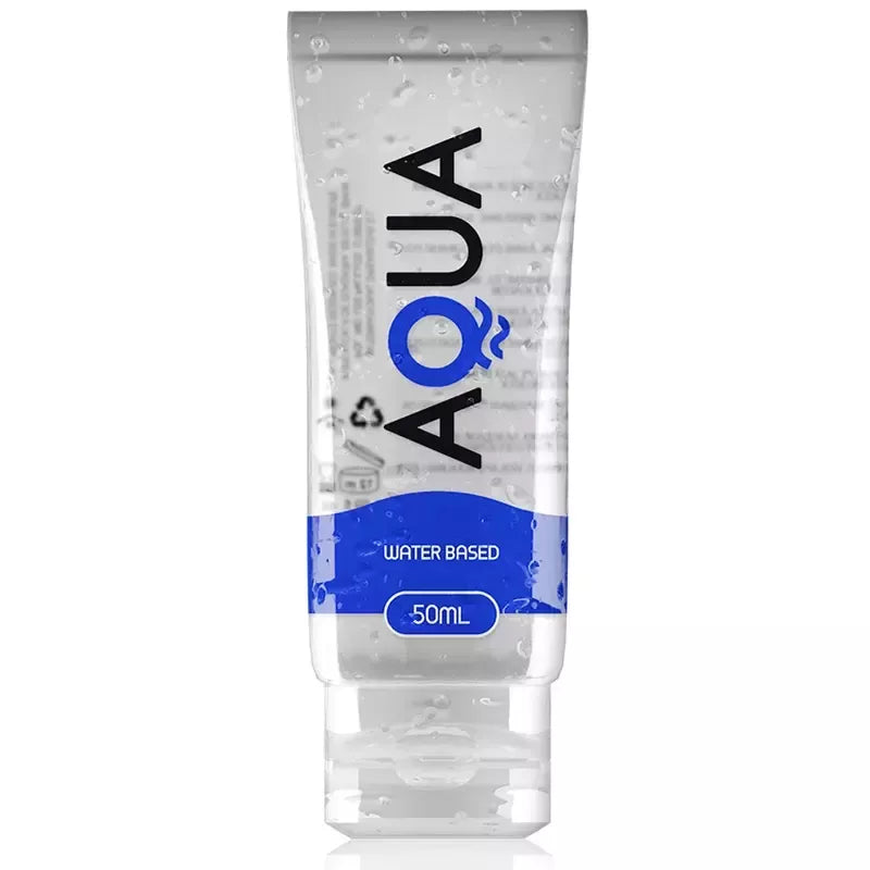 AQUA Quality vandens pagrindo lubrikantas 50 ml – neutrali, žaislams saugi formulė
