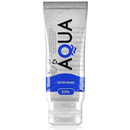 AQUA Quality vandens pagrindo lubrikantas 50 ml – neutrali, žaislams saugi formulė