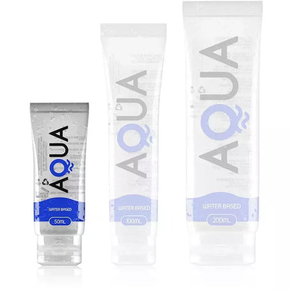 AQUA Quality vandens pagrindo lubrikantas 50 ml – neutrali, žaislams saugi formulė