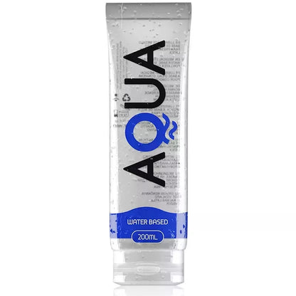 AQUA Quality vandens pagrindu sukurtas lubrikantas 200ml – skaidri, bekvapė formulė