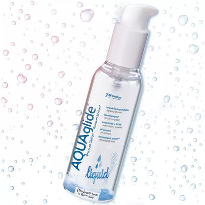 AQUAglide Liquid 125ml vandens pagrindo intymus lubrikantas, veganiška formulė