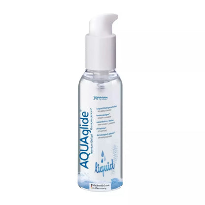 AQUAglide Liquid 125ml vandens pagrindo intymus lubrikantas, veganiška formulė