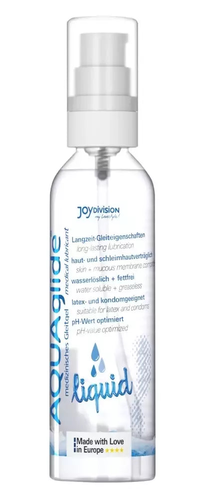 AQUAglide Liquid vandens pagrindo lubrikantas 50ml - skaidri formulė