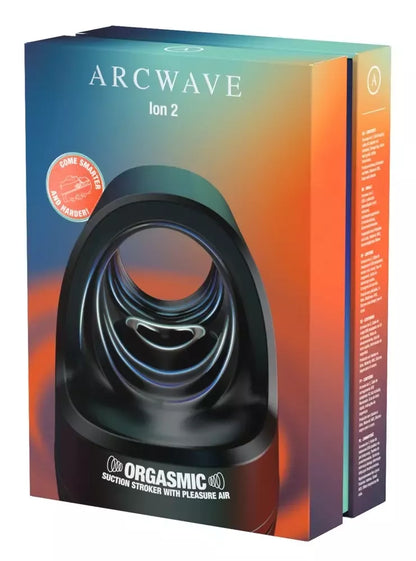 Arcwave Ion 2 kompaktiškas oro pulso intymus prietaisas, CleanTech silikonas