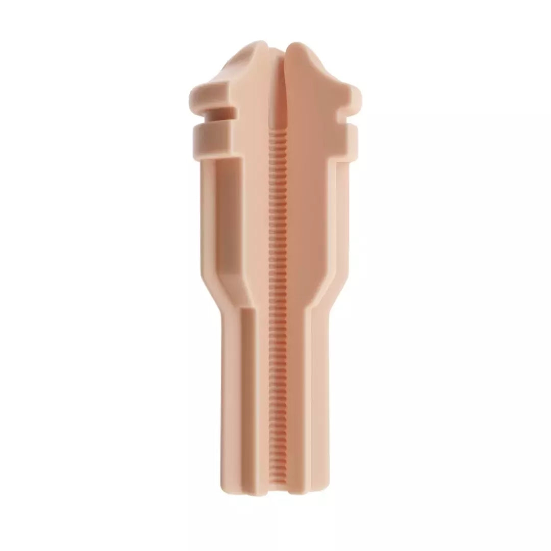 Autoblow AI Ultra Intimate Sleeve Mouth Beige – briaunotas TPR įdėklas