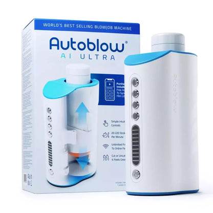 Autoblow AI Ultra Intimate Technology Machine – EU kištukas, išmanioji vaizdo sinchronizacija