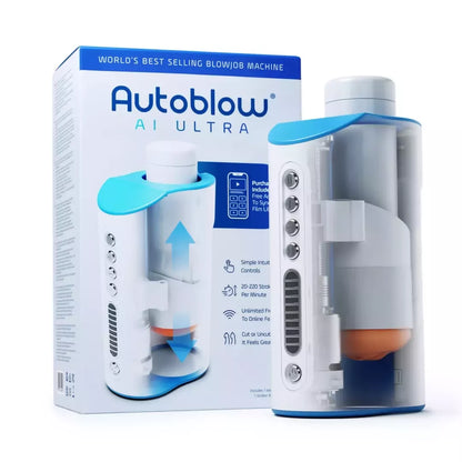 Autoblow AI Ultra Intimate Technology Machine – EU kištukas, išmanioji vaizdo sinchronizacija