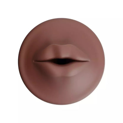 Autoblow AI Ultra Mouth Sleeve Brown – keičiamas TPR įdėklas