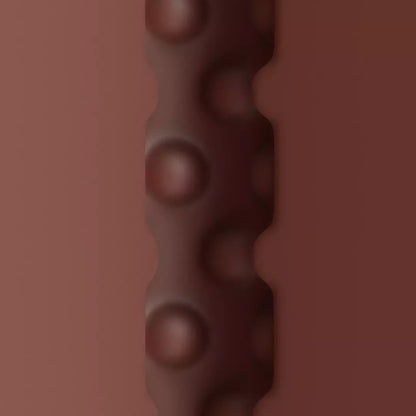 Autoblow AI Ultra Sleeve Brown – anatominis TPR įdėklas, lengvai valomas
