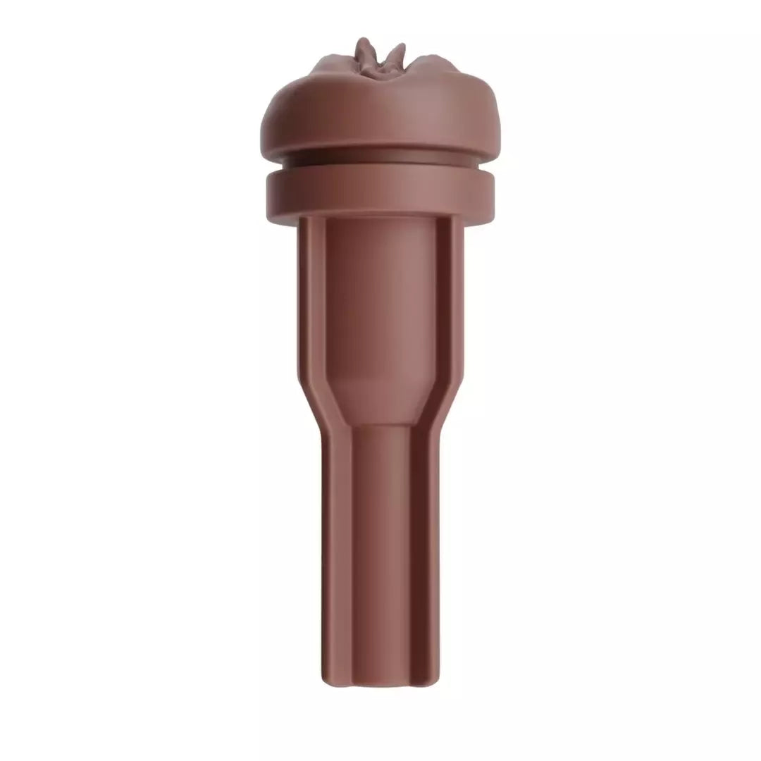 Autoblow AI Ultra Sleeve Brown – anatominis TPR įdėklas, lengvai valomas