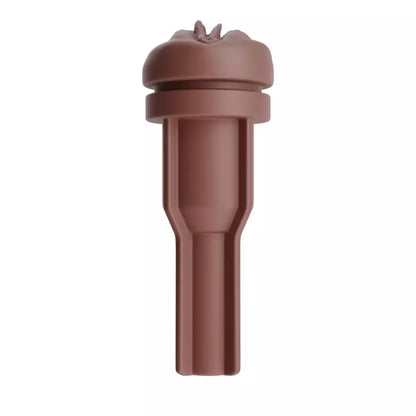 Autoblow AI Ultra Sleeve Brown – anatominis TPR įdėklas, lengvai valomas